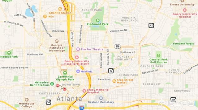 苹果改进版Apple Maps已覆盖美国的哪些地区？