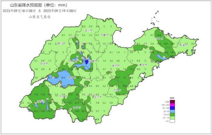 阿里手机:明天济南有小到中雨局部大雨，下周二起冷空气送秋凉